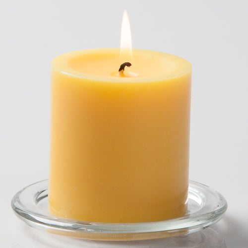 Richland Pillar Candles 3"x3" Yellow Set of 12 - view 1