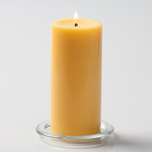 Richland Pillar Candles 3"x6" Yellow Set of 6 - view 1