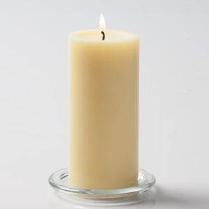 1 of 3: richland pillar candles 3 x6 ivory set of 24