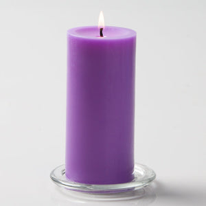 1 of 2: Richland Pillar Candle 3"x6" Lavender