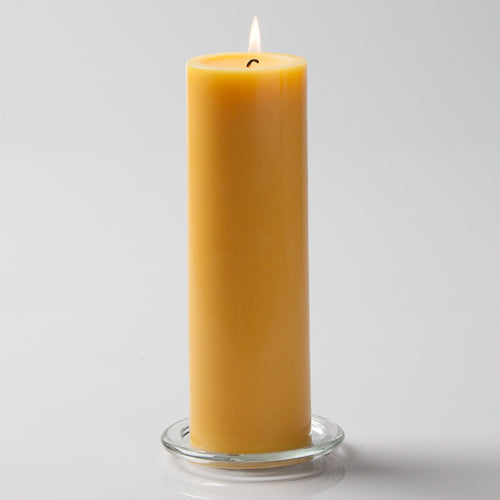 Richland Pillar Candles 3"x9" Yellow Set of 24 - view 1