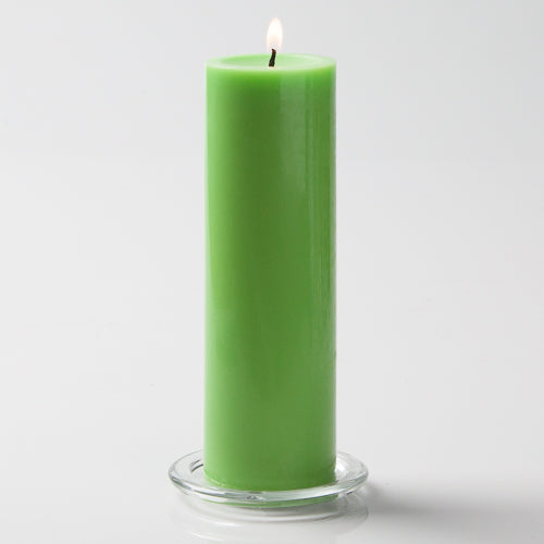 Richland Pillar Candle 3"x9" Green - view 1