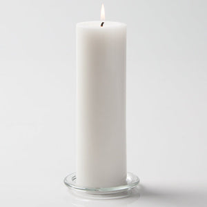 1 of 4: Richland Pillar Candle 3"x9" White