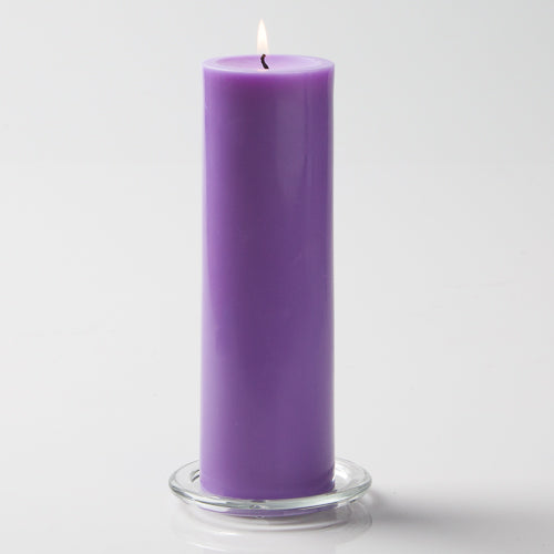 Richland Pillar Candle 3"x9" Lavender - view 1