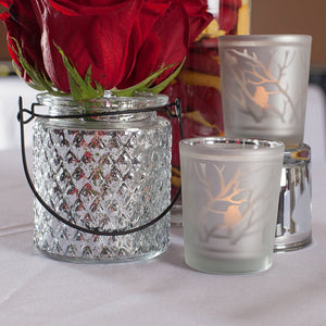5 of 5: Eastland Hanging Mercury Patterned Holder 3.5" Set of 12