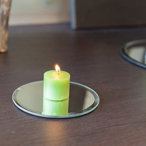 3 of 4: richland votive candles green vanilla lime scented 10 hour set of 12