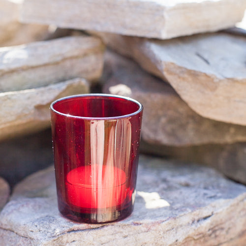 Eastland Votive Holder Red Set of 72 - view 2