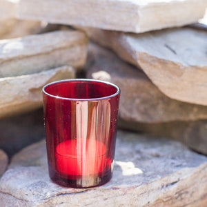 2 of 3: Eastland Votive Holder Red Set of 72