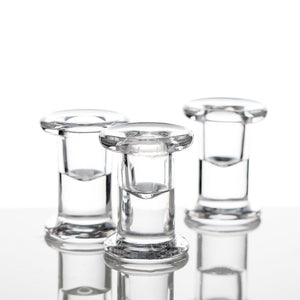 1 of 5: richland simple glass taper candle holder set of 72