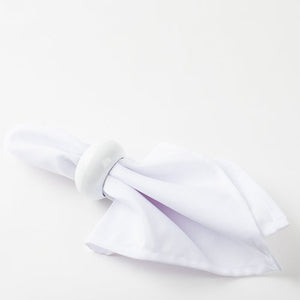 3 of 3: white napkin ring 9509 48