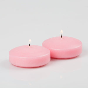 1 of 2: richland floating candles 3 pink set of 96