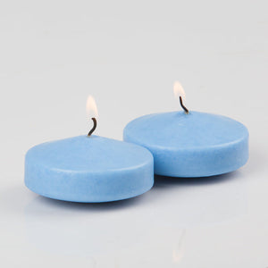 1 of 2: Richland Floating Candles 3" Light Blue Set of 72
