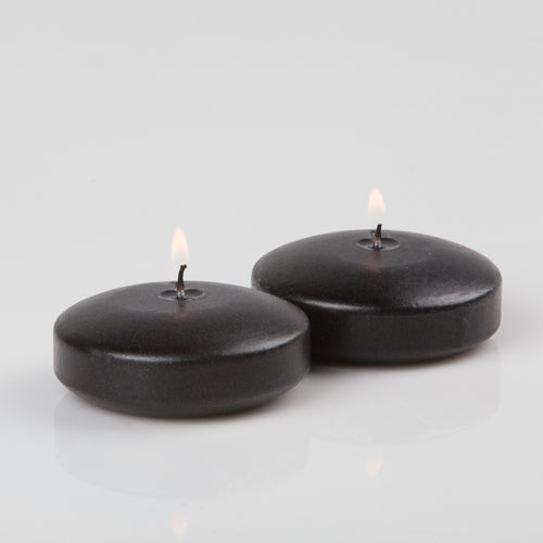 Richland Floating Candles 3" Black Set of 72
