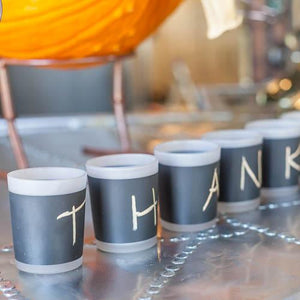 2 of 5: Eastland Chalkboard Votive Holder Set of 144