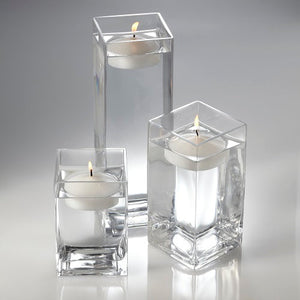 1 of 16: Richland Floating Candles & Eastland Square Holders Set of 3
