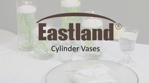 3 of 3: Eastland Cylinder Vases 6" , 7.5", 9" & 10.5" Set of 48
