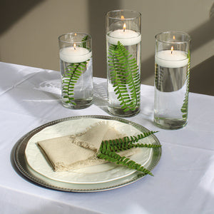 3 of 4: Richland Beaded Charger Plate 13" Silver Set of 24