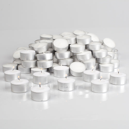 Richland Extended Burn Tealight Candles White Unscented Set of 100 - view 1
