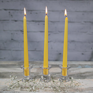 3 of 5: Richland Simple Glass Taper Candle Holder Set of 72