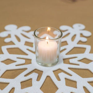 2 of 3: Richland Votive Candles White Fresh Laundry Scented 10 Hour Set of 12